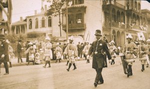 نيو أورليانز ، ماردي جراس ، c.1905 بواسطة جيسي تاربوكس بيلز