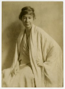 سارة تيسدال ، شاعرة ، 1912-28 (صورة فضية من الجيلاتين) بواسطة جيسي تاربوكس بيلز