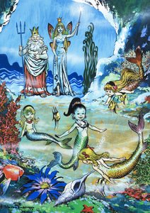 حوريات البحر في اللعب بواسطة يسوع بلاسكو