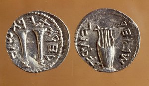 عملات معدنية من بار كوخبا ريفولت ، 134-135 (معدن)