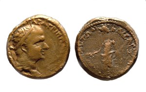 عملات هيرودس أغريباس الأول ، ج 37-44 م (معدن)