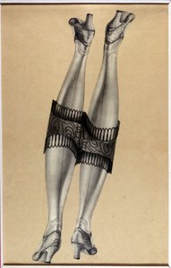 كولاج "" ساقان جميلتان "- بقلم Jindrich Styrsky (1899-1942) (48 من 35)