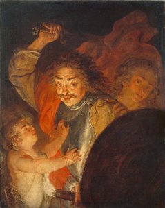 المريخ والزهرة وكيوبيد الغضب ، c.1630 بواسطة يواكيم فون ساندرارت
