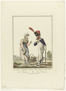 عصارة في التحلية Royal Dutch sapeur and a sweet potato (العنوان على الكائن) الزي الرسمي والأزياء (عنوان السلسلة) بواسطة جوانز بيمي