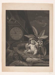 ولادة المستقبل الملك ويليام الثالث ، 1817 بواسطة جيه فرانسوا (1817)