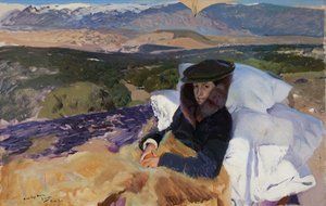 نقاهة ماريا في إل باردو ، 1906. بواسطة جواكين سورولا وباستيدا