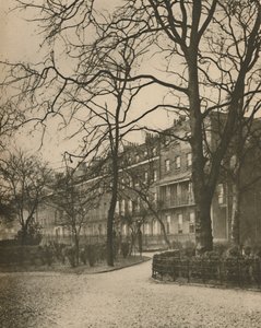 ساحة برونزويك: جزء من بلومسبوري بوردو-هاوس لاند ، c1935. بواسطة جويل