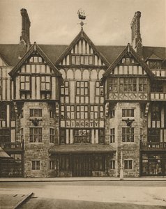 جزء من مبنى Libertys Tudor في شارع Great Marlborough ، c1935. بواسطة جويل