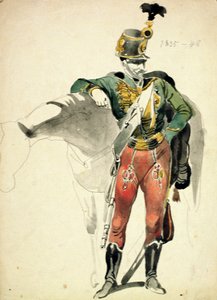 حصار الفوج التاسع ، فستان الفرسان الخفيف ، 1835-1848