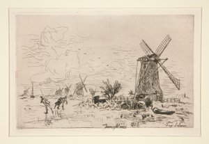 باتافيا بواسطة Johan-Barthold Jongkind
