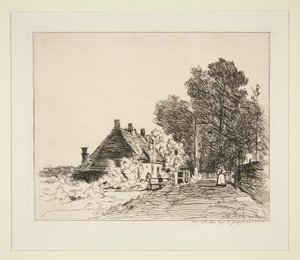 لا نوريس (الخادمة) بواسطة Johan-Barthold Jongkind