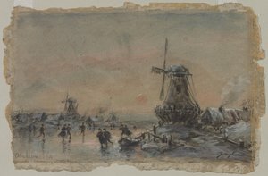 منظر لأرنهايم ، 1864. بواسطة يوهان بارثولد جونغكيند