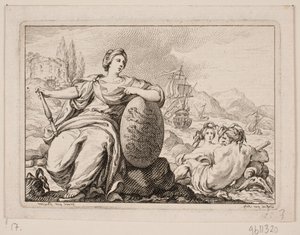 Vignet til PH Mallet: تاريخ الدنمارك الأول ، 1758
