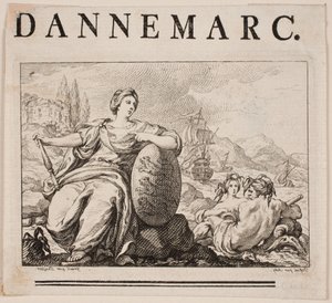 Vignet til PH Mallet: تاريخ الدنمارك الأول ، 1758