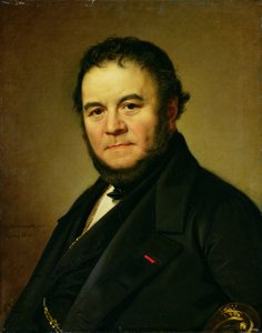 صورة ماري هنري بيلي ، المعروفة باسم Stendhal (1783-1842) 1840