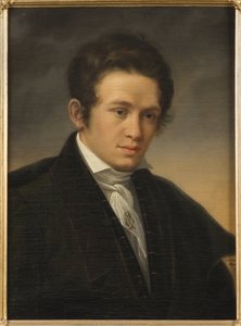 صورة للشاعر كارل أوغست نيكاندر (1799-1839) ، بقلم سوديرمارك ، أولوف جوهان (1790-1848). زيت على قماش بواسطة يوهان أولاف سوديرمارك