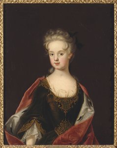 ماري ليكزينسكا، ملكة فرنسا - صورة شخصية لماري ليسزينسكا، ملكة فرنسا (1703-1768)، بقلم يوهان ستاربوس (1679-1724). زيت على قماش بواسطة جوهان ستاربوس