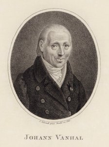 صورة للمؤلف يوهان بابتيست وانهال 1739-1813 ، 1815. بواسطة يوهان أداميك