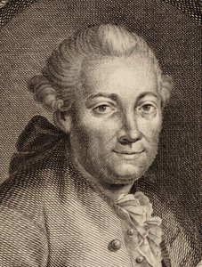 صورة الملحن فلوريان ليوبولد جاسمان 1729-1774 ، 1780.