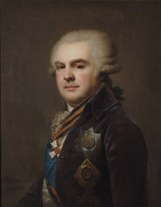 صورة للكونت الكسندر نيكولايفيتش سامويلوف 1744-1814 ، 1796 بواسطة يوهان المعمدان لامبي الأصغر