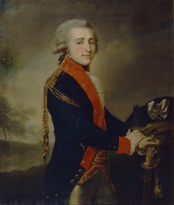 صورة للكونت أرتيمي إيفانوفيتش لازاريف 1768-1791 ، 1790 بواسطة يوهان المعمدان من لامبي الأكبر