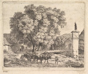 في Buchberg ، 1817. بواسطة يوهان كريستيان ارهارد