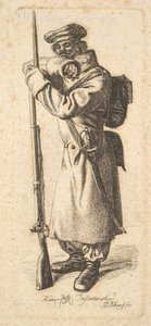 المشاة الروسية ، 1815.