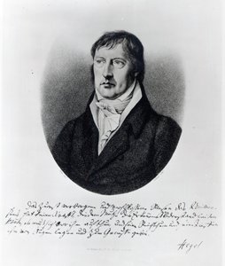 جورج فيلهلم فريدريش هيجل ، نقش بواسطة FW Bollinger ، c.1825 بواسطة يوهان كريستيان زيلر