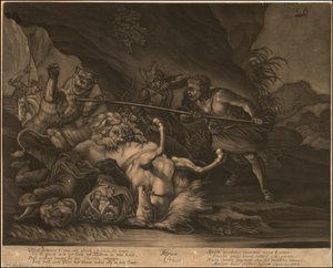 Ca. رسم رمزي رمزي لأفريقيا عام 1770