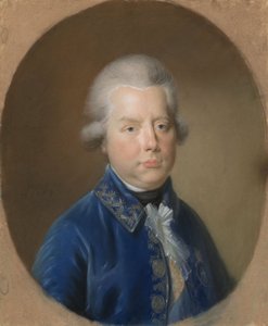 وليام الخامس ، أمير أورانج ، 1789 (باستيل على الرق)