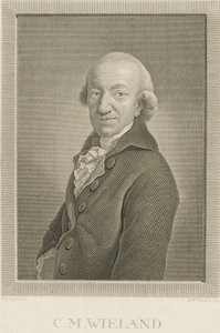 صورة للشاعر والكاتب كريستوف مارتن ويلاند 1733-1813 ، 1797.