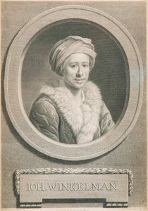 صورة لمؤرخ الفن وعالم الآثار يوهان يواكيم وينكلمان 1717-1768 ، 1776.
