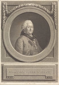 كريستيان فايس بواسطة يوهان فريدريش بوز بعد انطون جراف