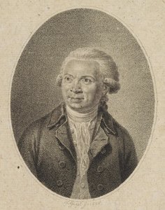 صورة للمؤلف يوهان أبراهام بيتر شولز 1747-1800 ، 1794.