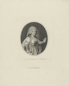 جيرترود إليزابيث مارا ، ني شميلنج 1749-1833 باسم أرميدا ، 1801. بواسطة يوهان فريدريش شروتر