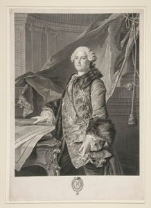 صورة لابيل فرانسوا بواسون دي فاندي ريس ، مركيز ماريني (1727-1781)
