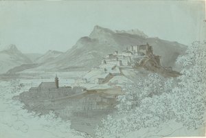 منظر لسالزبورغ ، 1820.