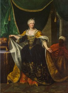 بورتريه لإليزابيث كريستين من برونزويك- فولفنبوتيل (1691-1750)، زوجة تشارلز السادس، الإمبراطور الروماني المقدس (1685-1740)