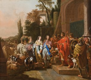 إبراهيم وسارة قبل أبيمالك ، 1681