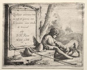 سلسلة يوهان هاينريش روس شيبردنج ، 1665.
