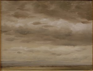 رسم السحابة بواسطة يوهان هاينريش شيلباخ