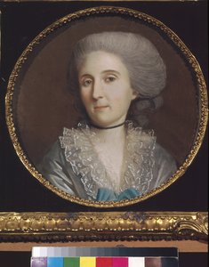 صورة للأميرة ناتاليا في سالتيكوفا (1737-1812) - عمل فني ليوهان هاينريش شميدت (1749-1829) ، باستيل على ورق (27.5 × 27.5 سم)