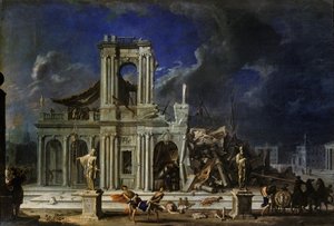شمشون يضرب الفلسطينيين ، 1633-34