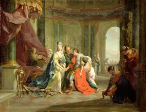 أنتوني ، أصيب بجروح قاتلة ، مع كليوباترا ، c.1797-99