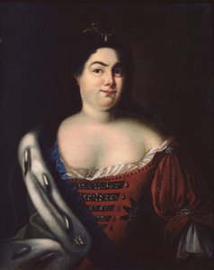 صورة الإمبراطورة كاثرين I. 1684-1727 ، أوائل القرن الثامن عشر. بواسطة يوهان هاينريش ويديكيند