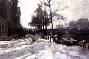 الشتاء ، روتردام بواسطة يوهان هندريك ماستنبريك