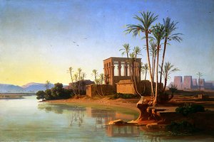 فيلة ، حوالي 1860 (زيت على قماش)