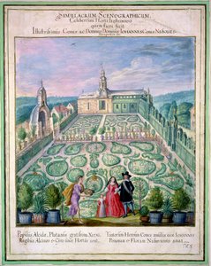 الحديقة الهولندية ، من &39;Nassau Florilegium&39; ، 1650