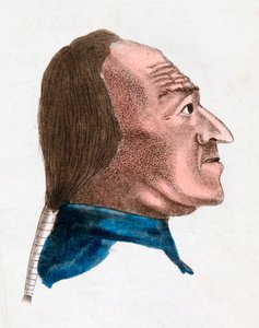 خصائص الوجه لشخص سريع الغضب ، 1808