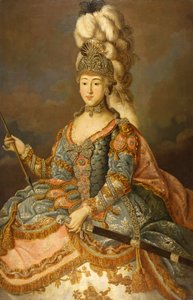 صورة الكونتيسة آنا بتروفنا شيريميتييفا 1744-1768 ، 1769.
